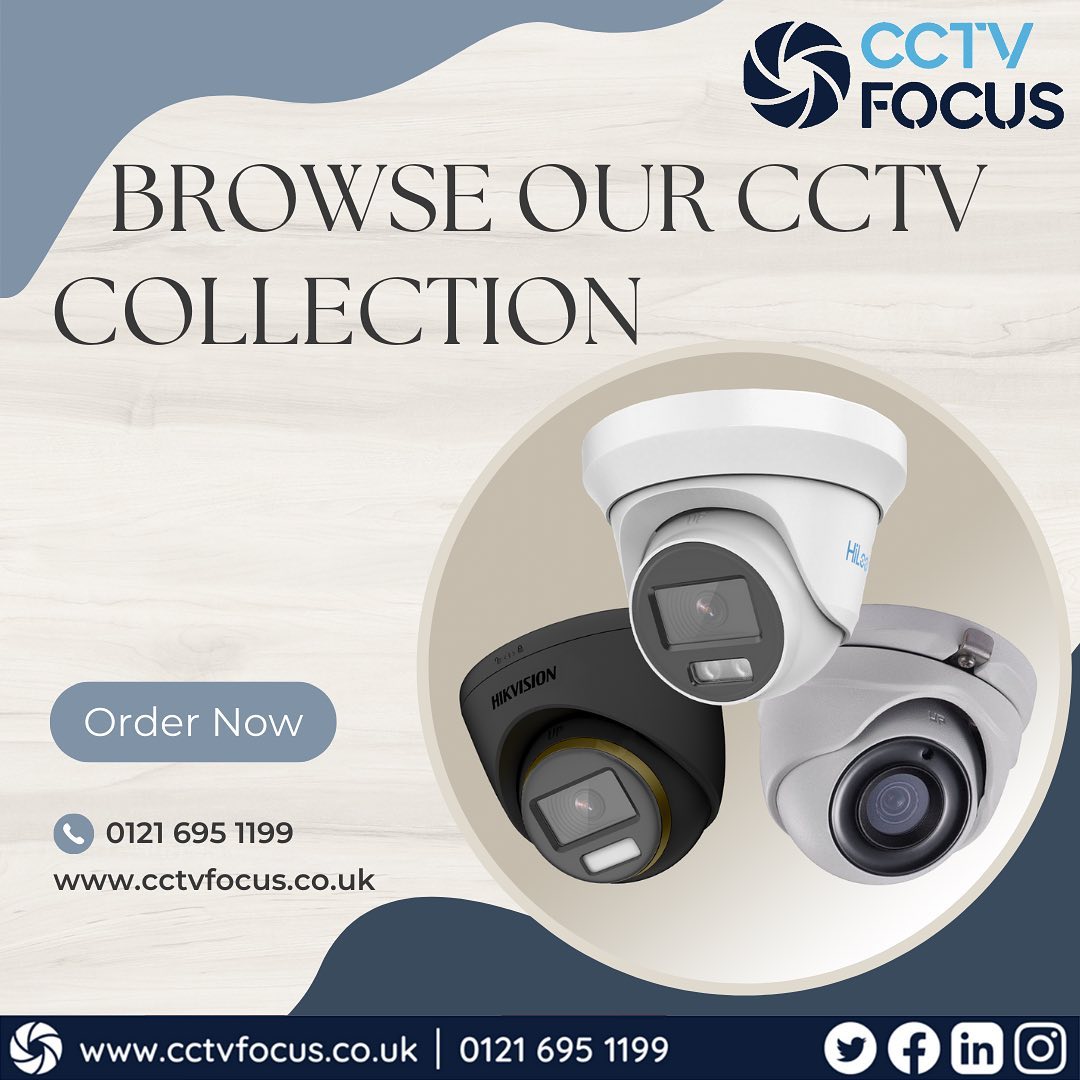 Enhance Your Security with Top-Quality CCTV Cameras from CCTV Focus